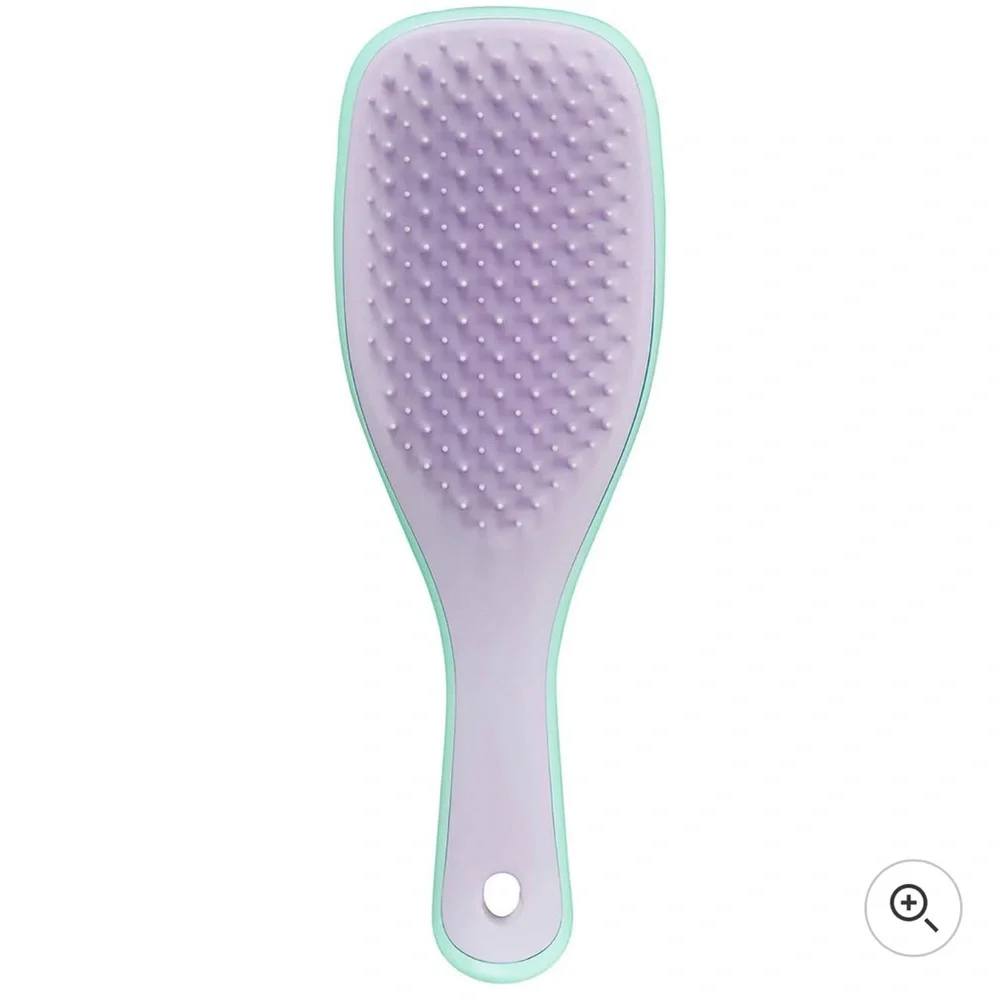 NIB Tangle Teezer The Wet Detangler Mini Travel Wisteria Leaf | 6”